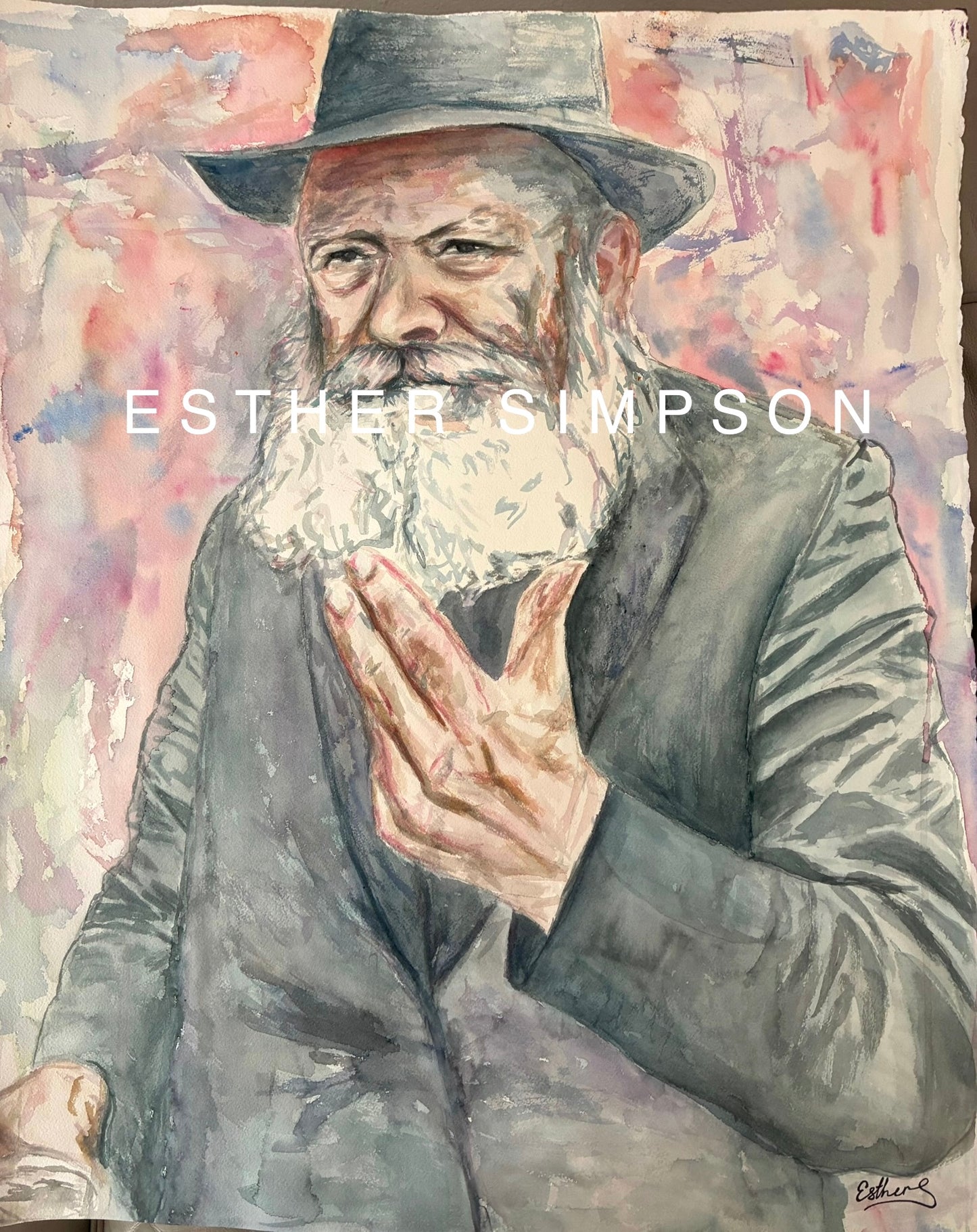 Rebbe Whistle in Watercolor