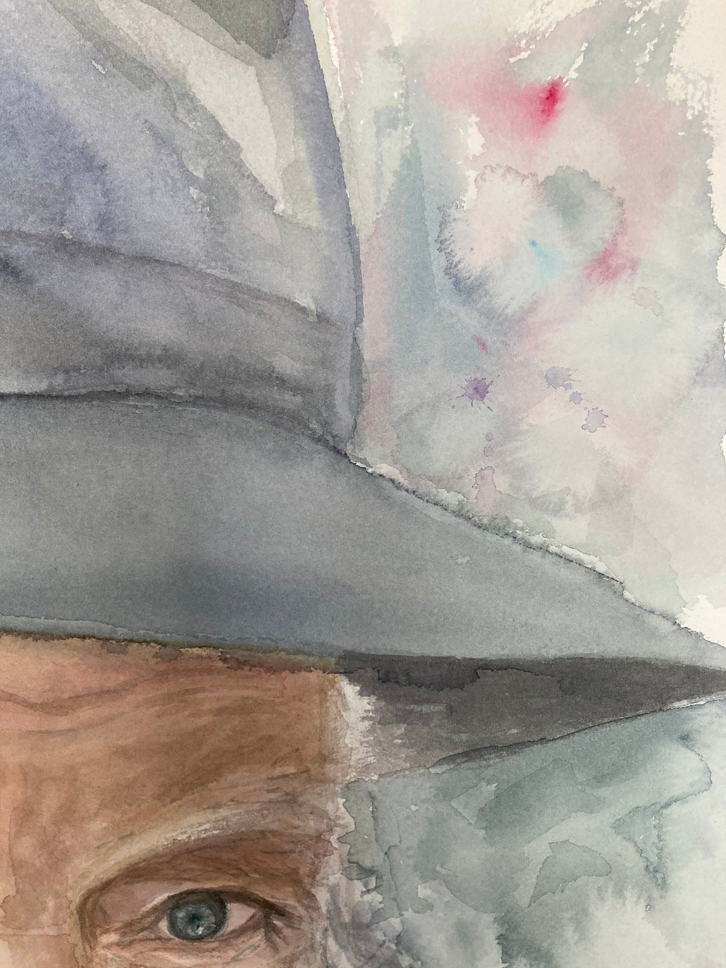 The Rebbe in Watercolor